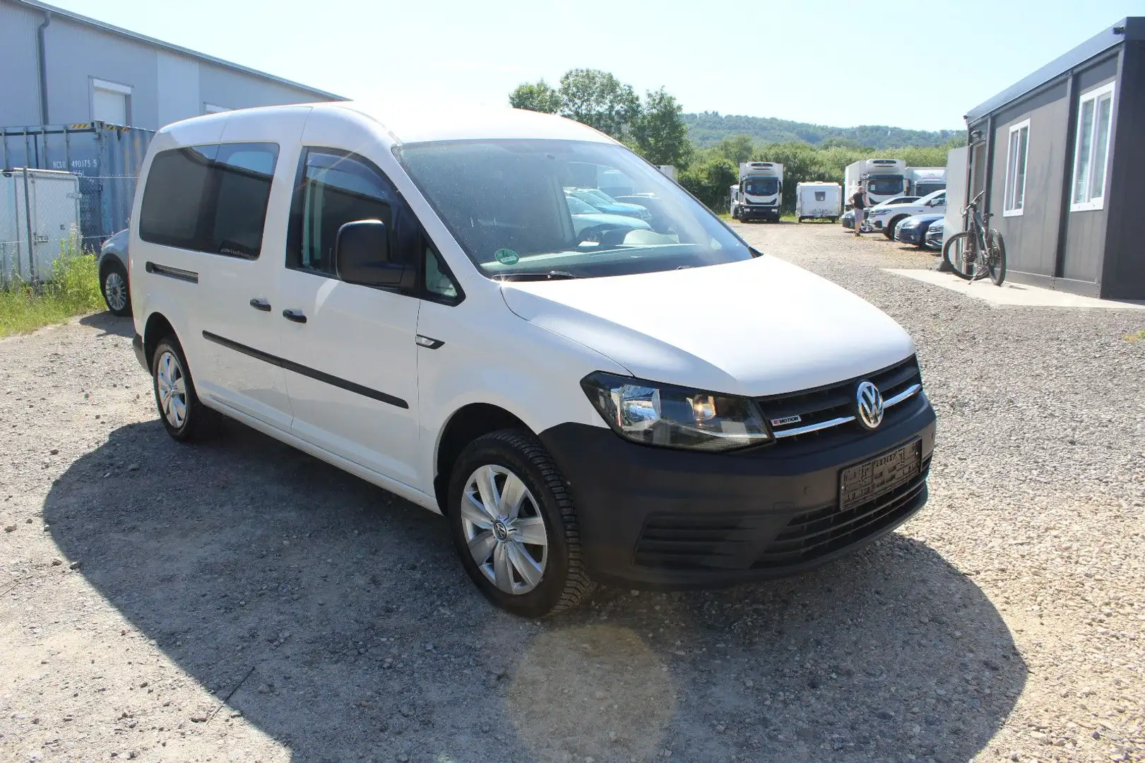 Volkswagen Caddy Nfz Maxi Kombi BMT 4Motion*KLIMA*AHK* Blanc - 1