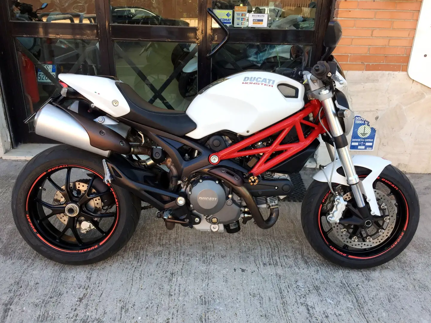 Ducati Monster 796 Plus 2014 - FINANZIAMENTI Blanc - 1