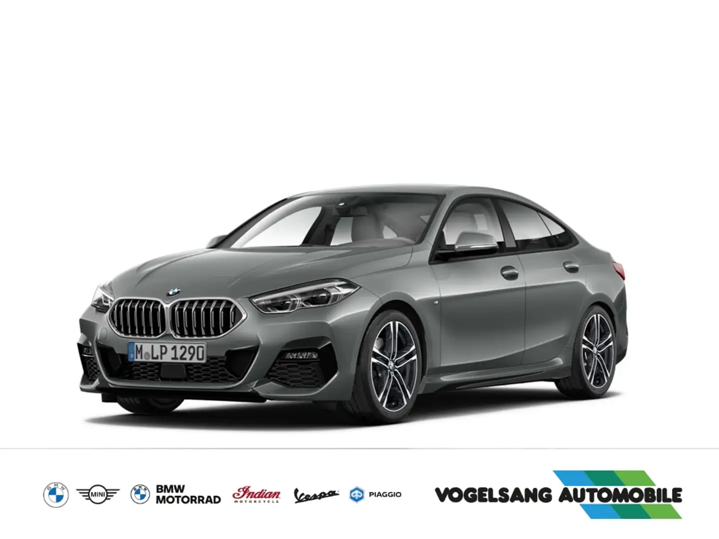 BMW 218 Gran Coupe i M Sport Park-Assistent Navi LED WLAN Grau - 1