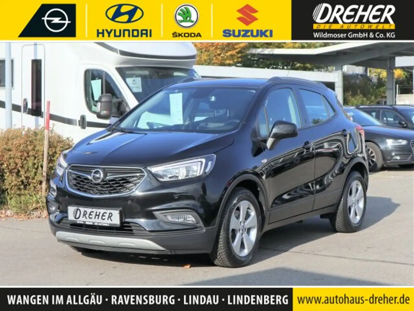 Opel Mokka X Mokka X 1.4 Turbo ON Kmaera/Navi/Sitzhzg./Klima BC Schwarz - 1
