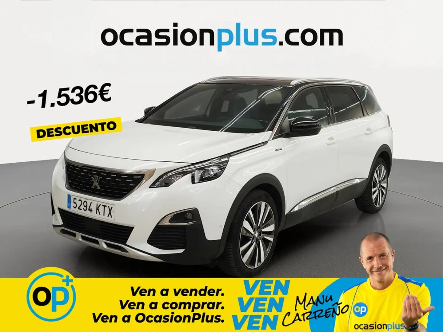 Peugeot 5008 1.2 PureTech S&S GT Line 130 Blanco - 1