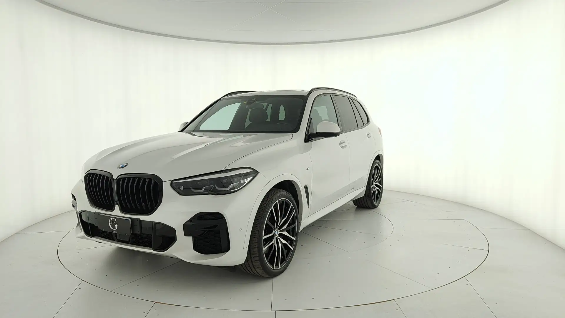 BMW X5 xdrive30d mhev 48V Msport auto Bianco - 1