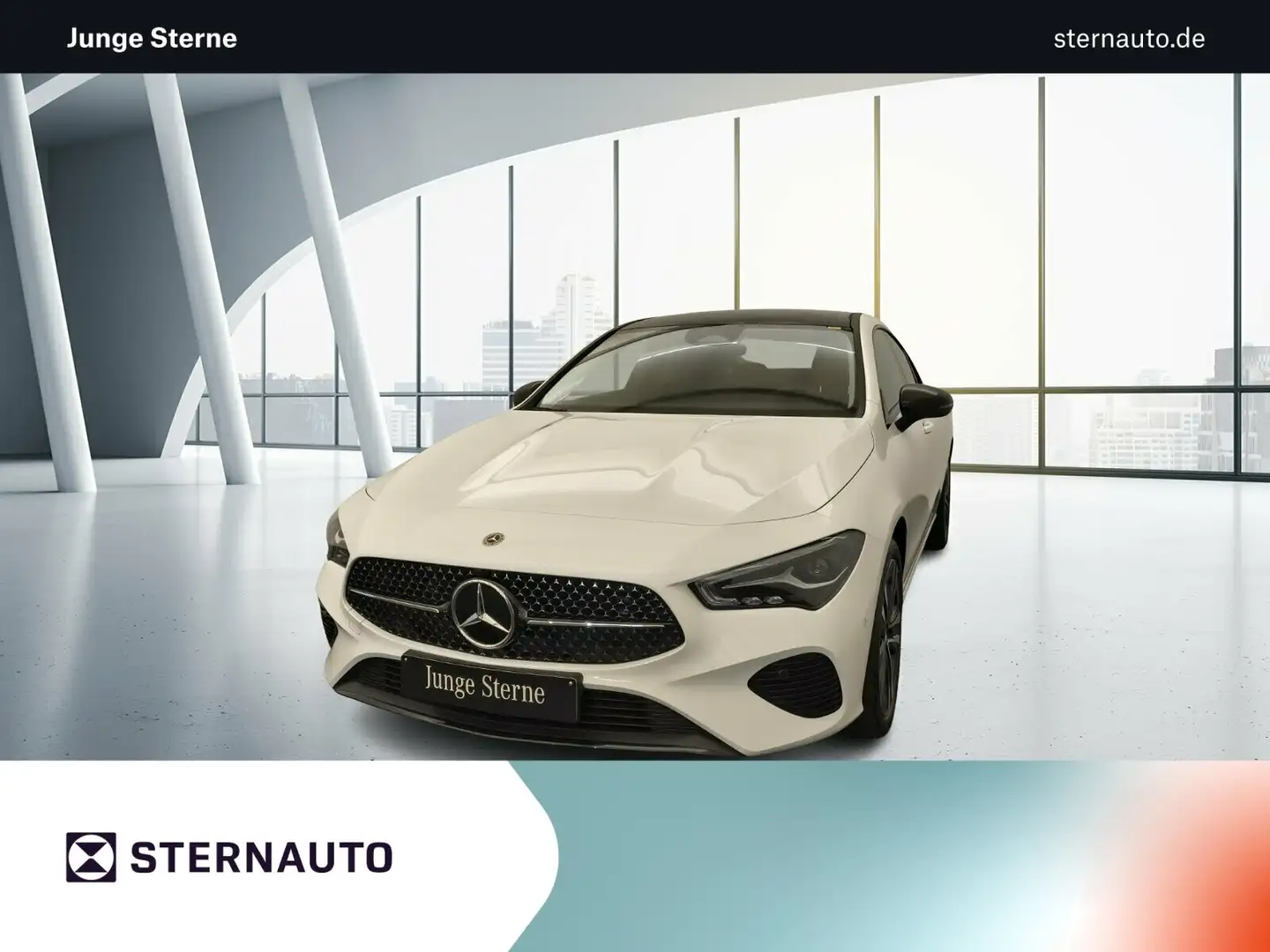 Mercedes-Benz CLA 180 CLA 180 Coupé Progressive Advanced Pano Night Smar Weiß - 1