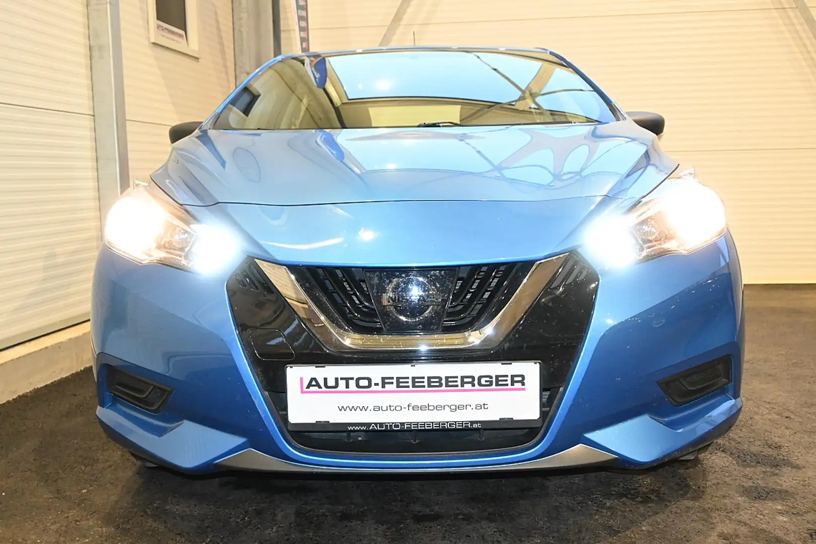 Nissan Micra 1,0 Visia  LED Tagfahrlicht,Bluetooth,Klima Blau - 2