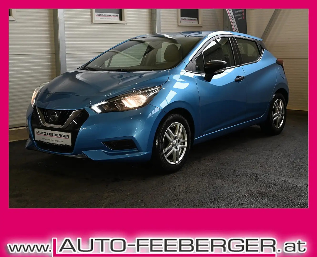 Nissan Micra 1,0 Visia Blau - 1