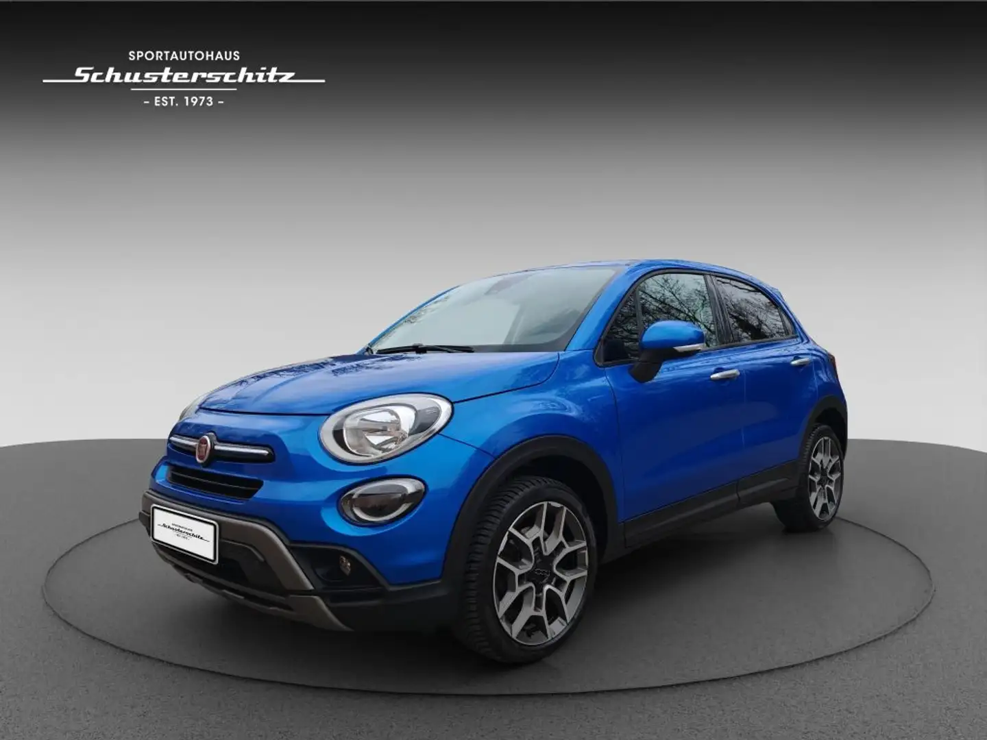 Fiat 500 500X S&S CITY CROSS SEHR GEPFLEGT KD NEU LEDER Bleu - 1