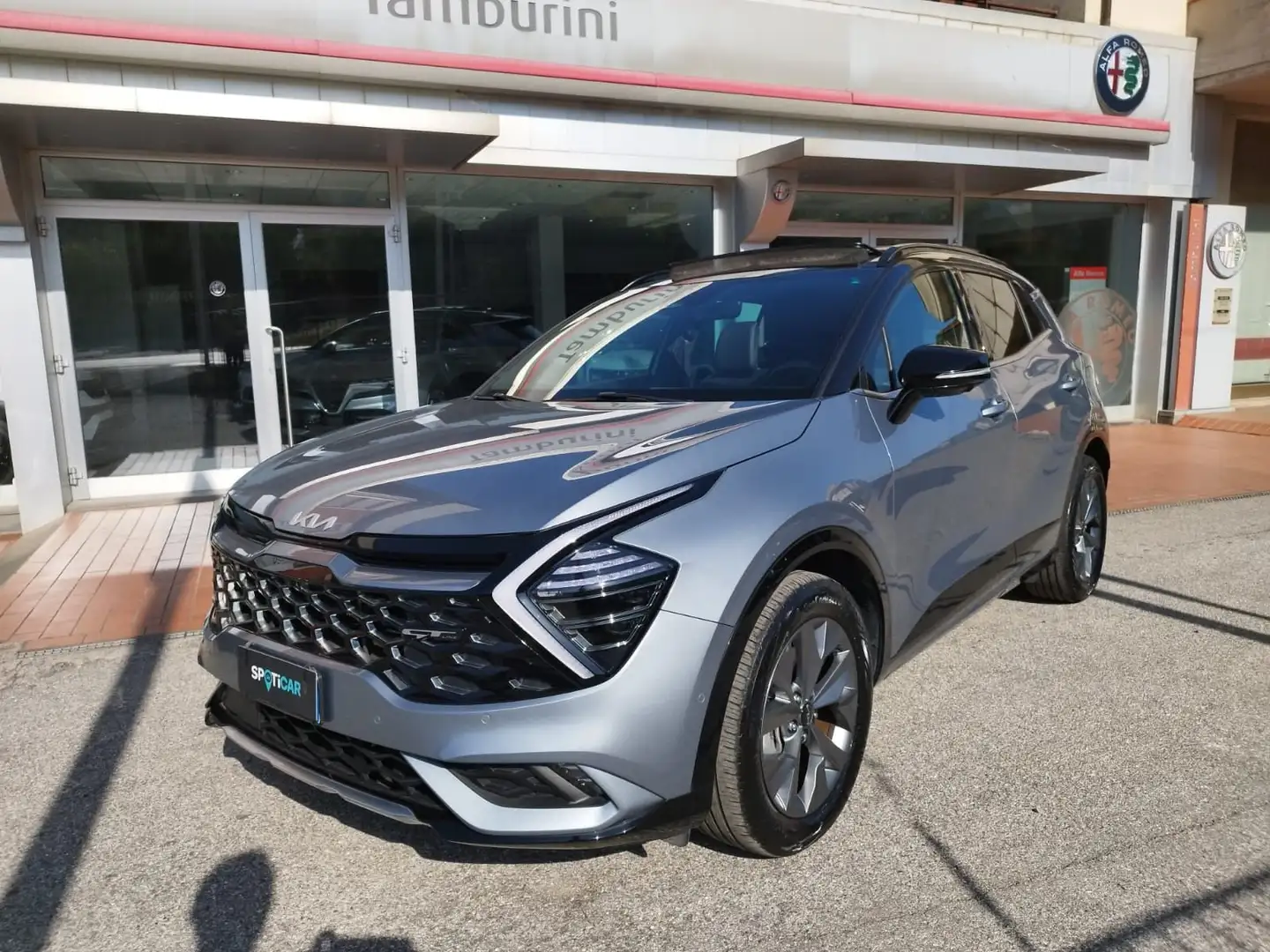 Kia Sportage 1.6 TGDi HEV AT GT-line Plus Argento - 2