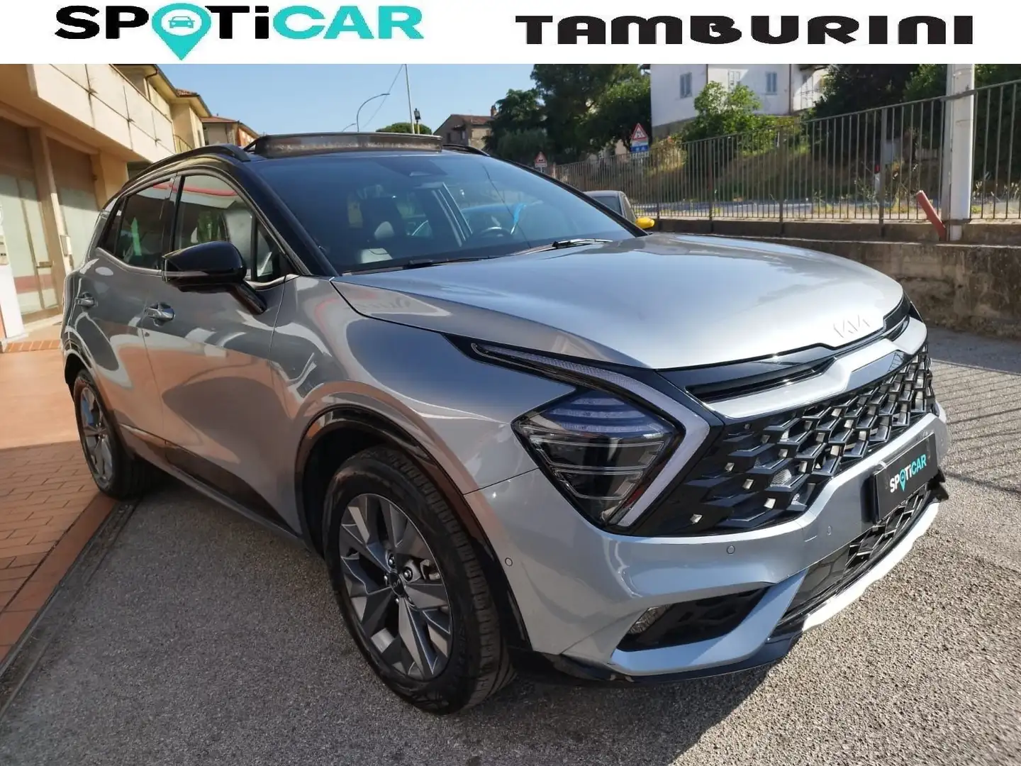 Kia Sportage 1.6 TGDi HEV AT GT-line Plus Argento - 1