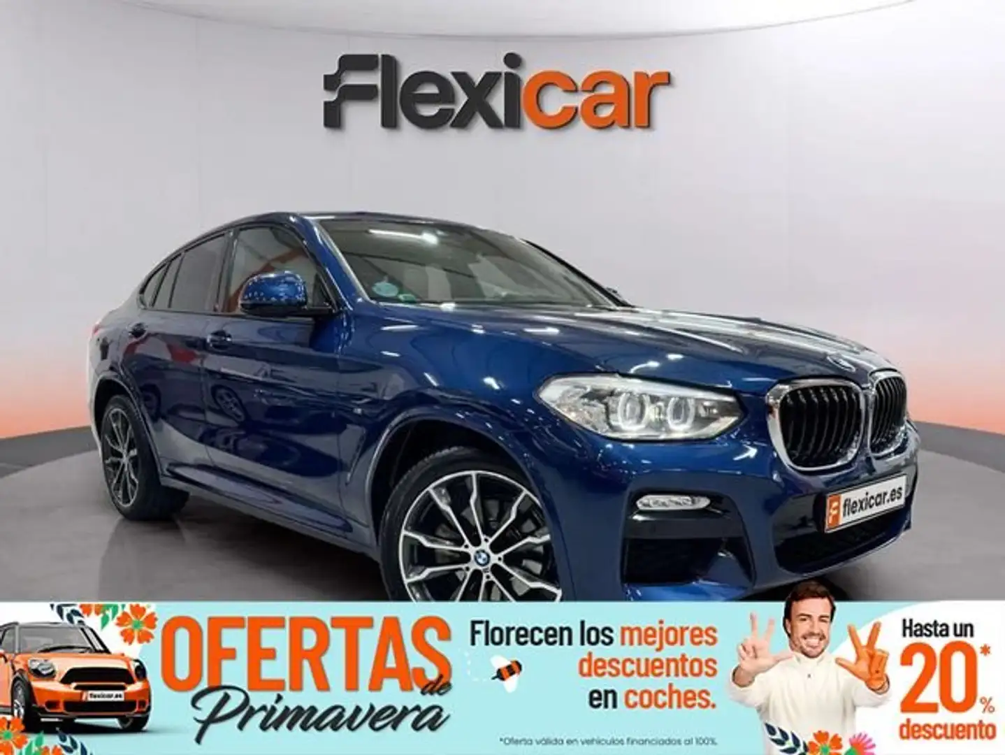 BMW X4 xDrive 30dA Blau - 1