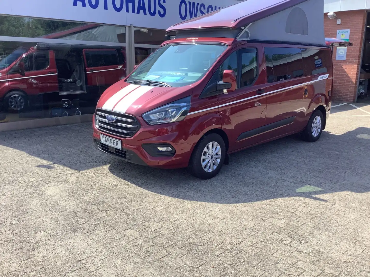Ford Transit Custom Kombi 340 L2 Trend Nugget Plus Rouge - 1
