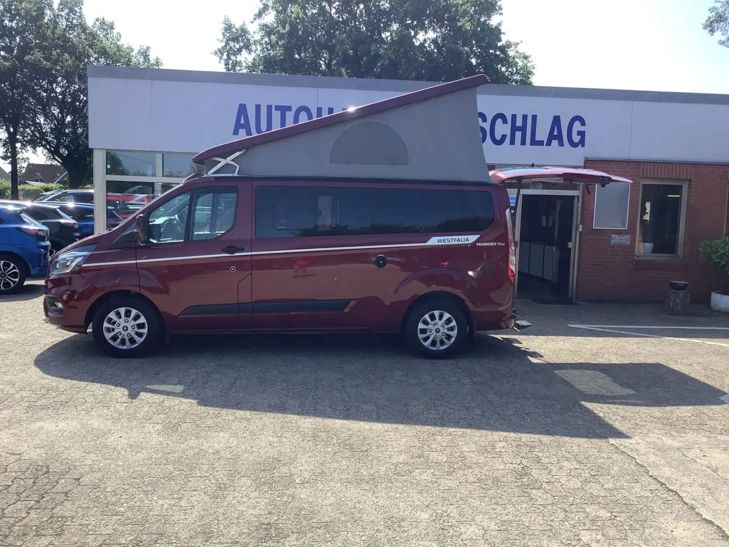 Ford Transit Custom Kombi 340 L2 Trend Nugget Plus Rouge - 2