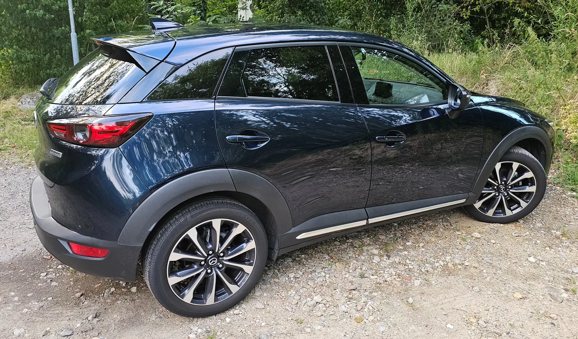 Mazda CX-3 2.0 SAG 120 GT-M Blauw - 1