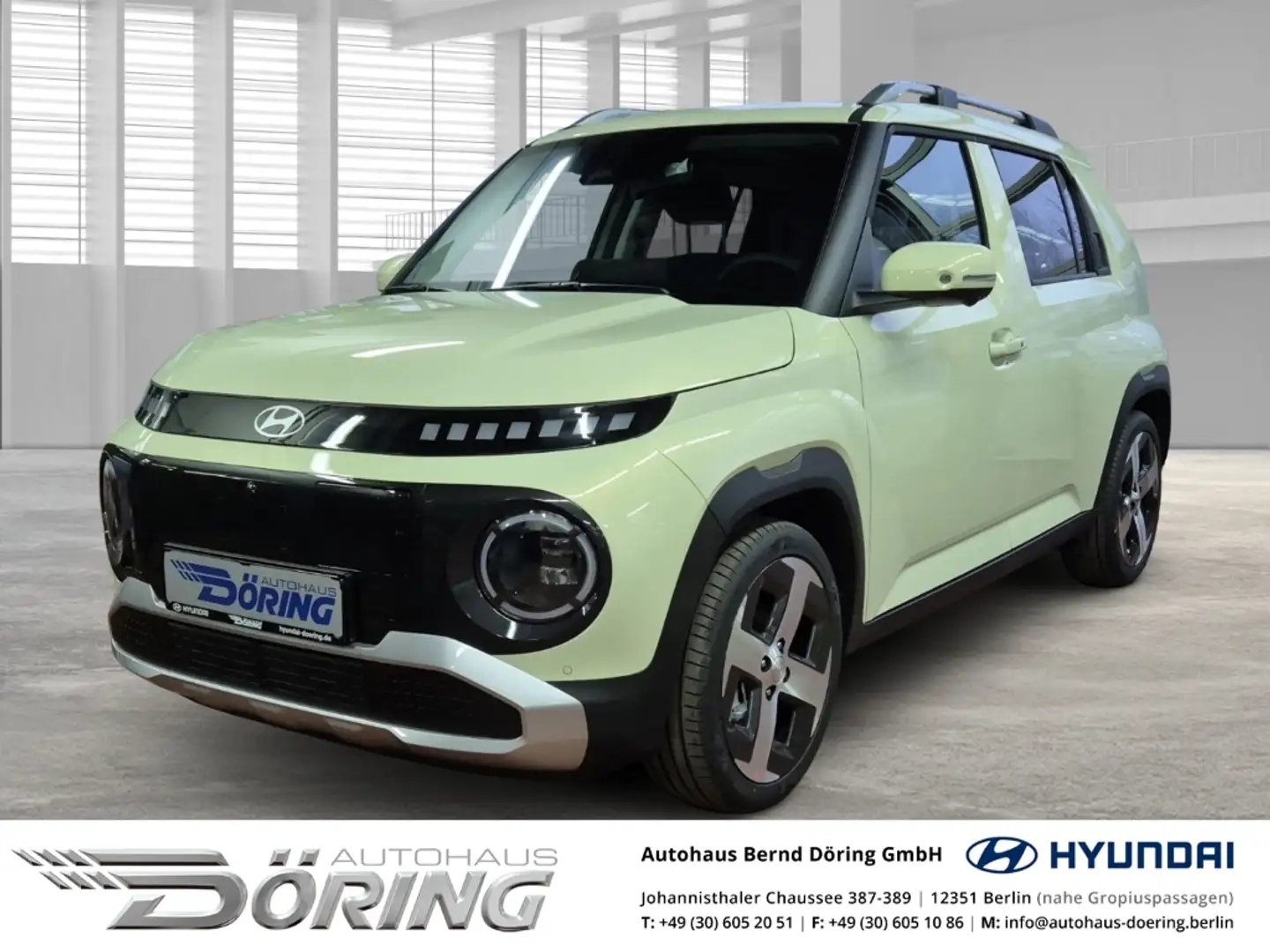 Hyundai Prime MY25 EV 49kWh 115 PS Schiebedach V2L-Paket Galben - 1
