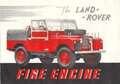 Land Rover Series 1 86 inch Fire Engine PATINA Ongerestaureerd origi Rouge - thumbnail 29