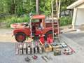 Land Rover Series 1 86 inch Fire Engine PATINA Ongerestaureerd origi Rouge - thumbnail 23