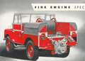 Land Rover Series 1 86 inch Fire Engine PATINA Ongerestaureerd origi Rood - thumbnail 30