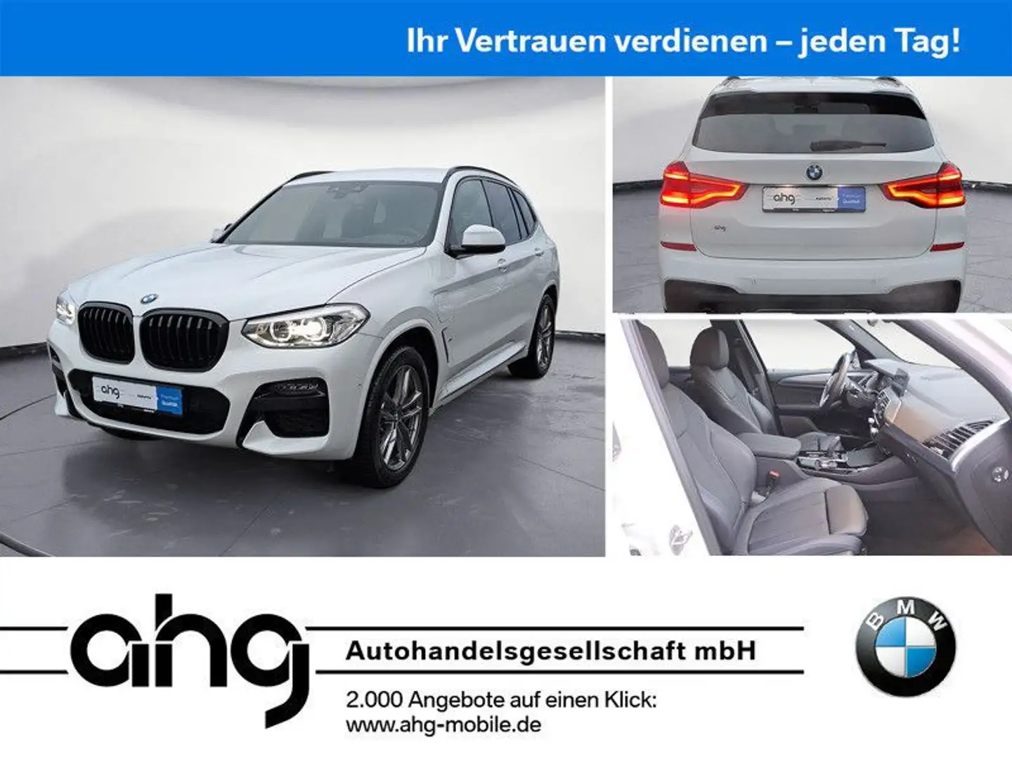 BMW X3 M X3 xDrive30e M SPORT Innovationspaket Head-Up Di Weiß - 1