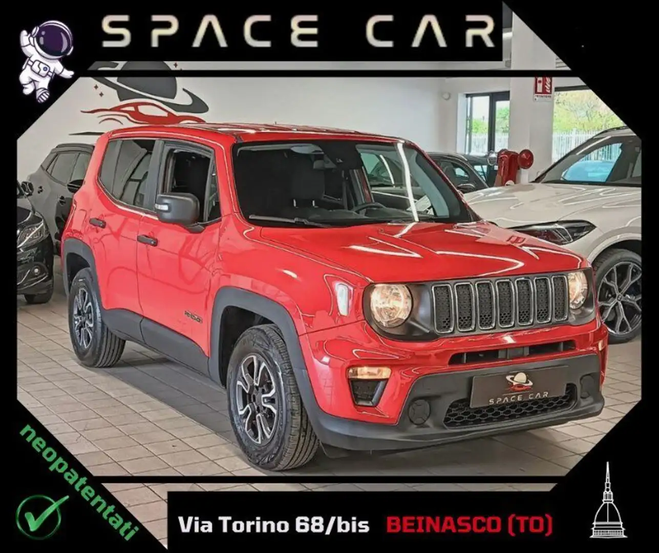 Jeep Renegade Renegade 1.0 T3 Longitude Rosso - 1