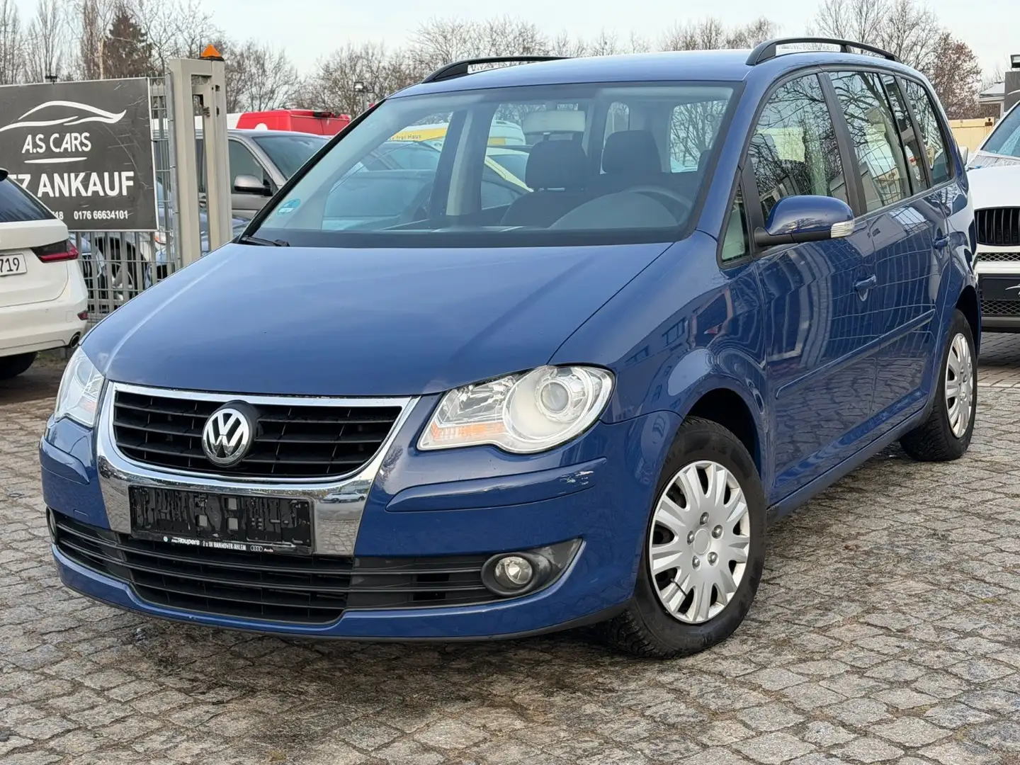 Volkswagen Touran 1.9 TDI*Klimaaut*Temp*EFH*Euro4 Blau - 1
