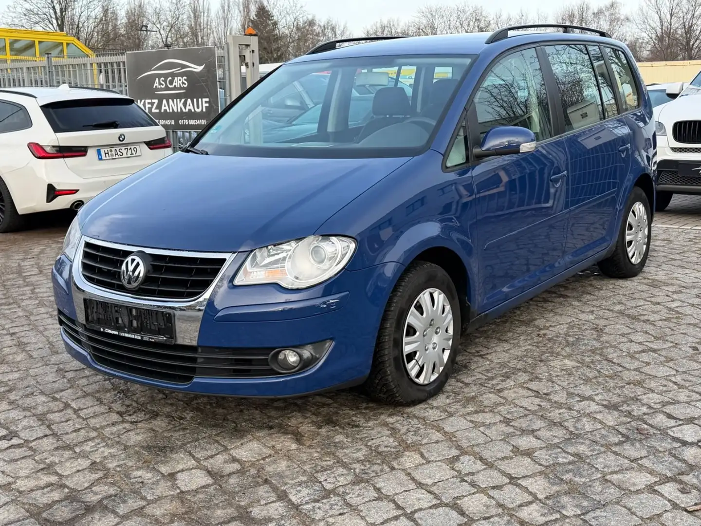 Volkswagen Touran 1.9 TDI*Klimaaut*Temp*EFH*Euro4 Blau - 2