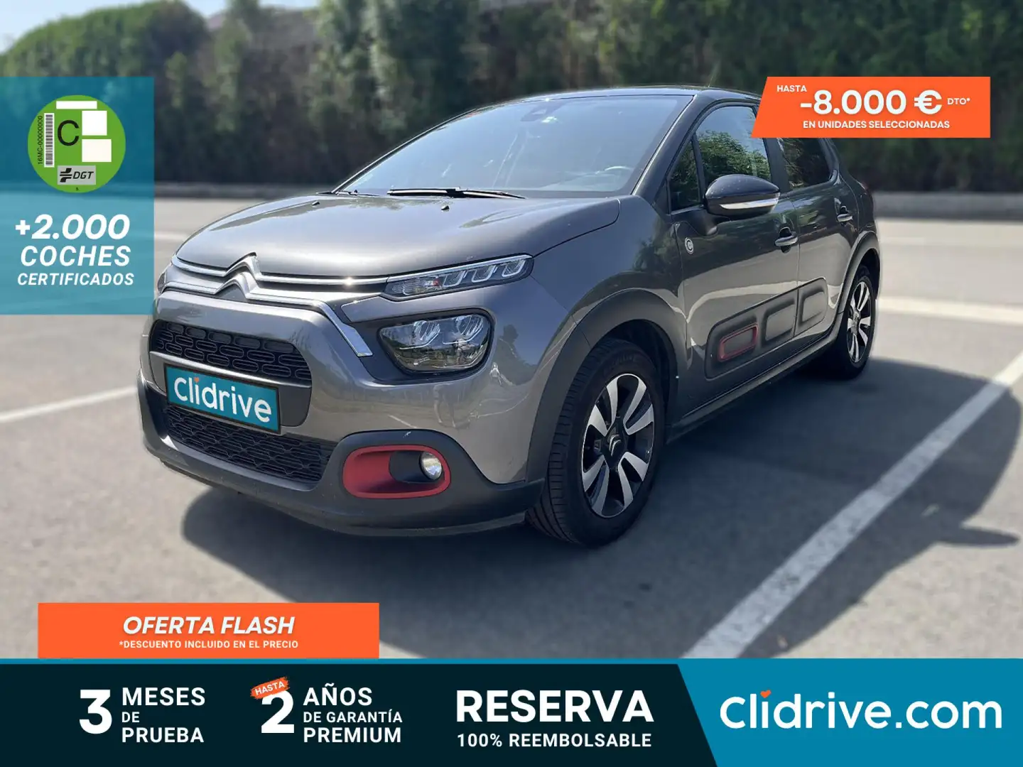 Citroen C3 1.2 PureTech S&S C-Series 83 Gris - 1