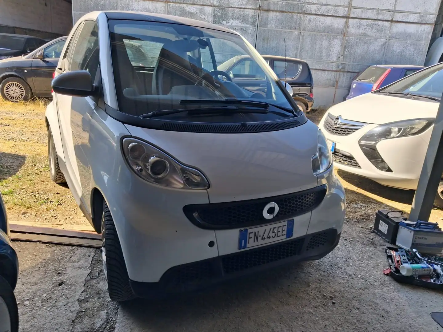 smart forTwo Fortwo II 2007 1.0 mhd Pure 61cv FL Bianco - 1