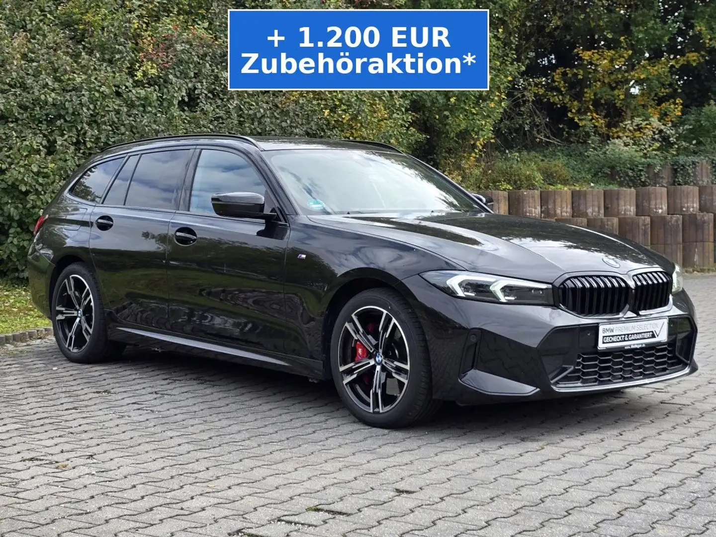 BMW 330 e T.M Sport Pro FACELIFT Leas.360 HUD Pano. LED Schwarz - 2