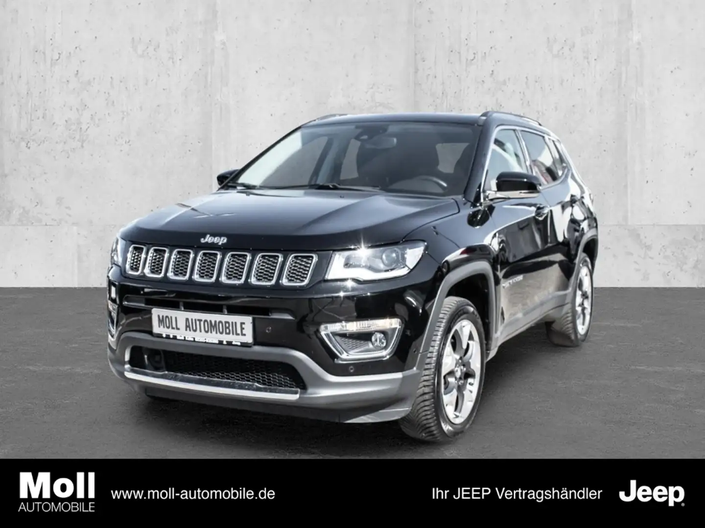 Jeep Compass Limited 4WD 1.4 MultiAir Navi Soundsystem Bi-Xenon Schwarz - 1