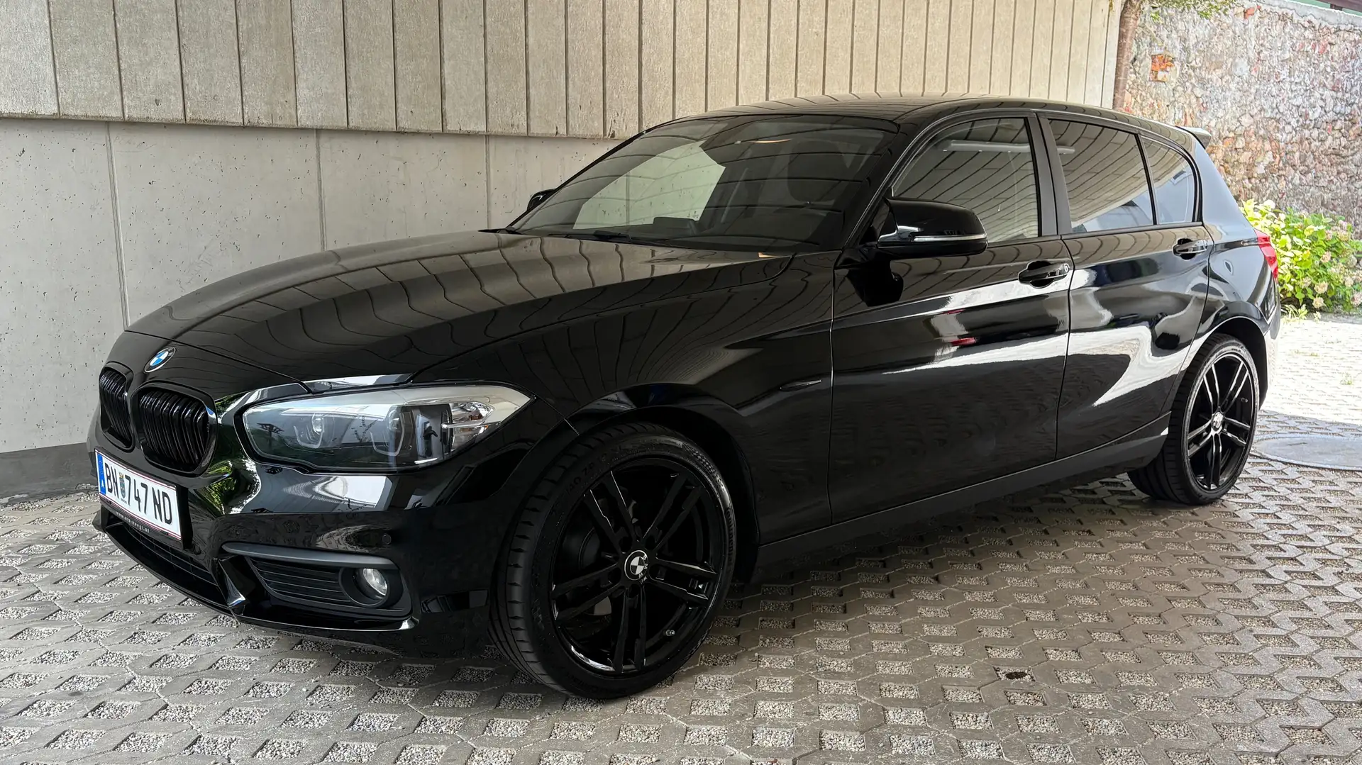 BMW 116 116i Advantage Stage 2 Tuning 170HP, 18" orig. BMW Schwarz - 2