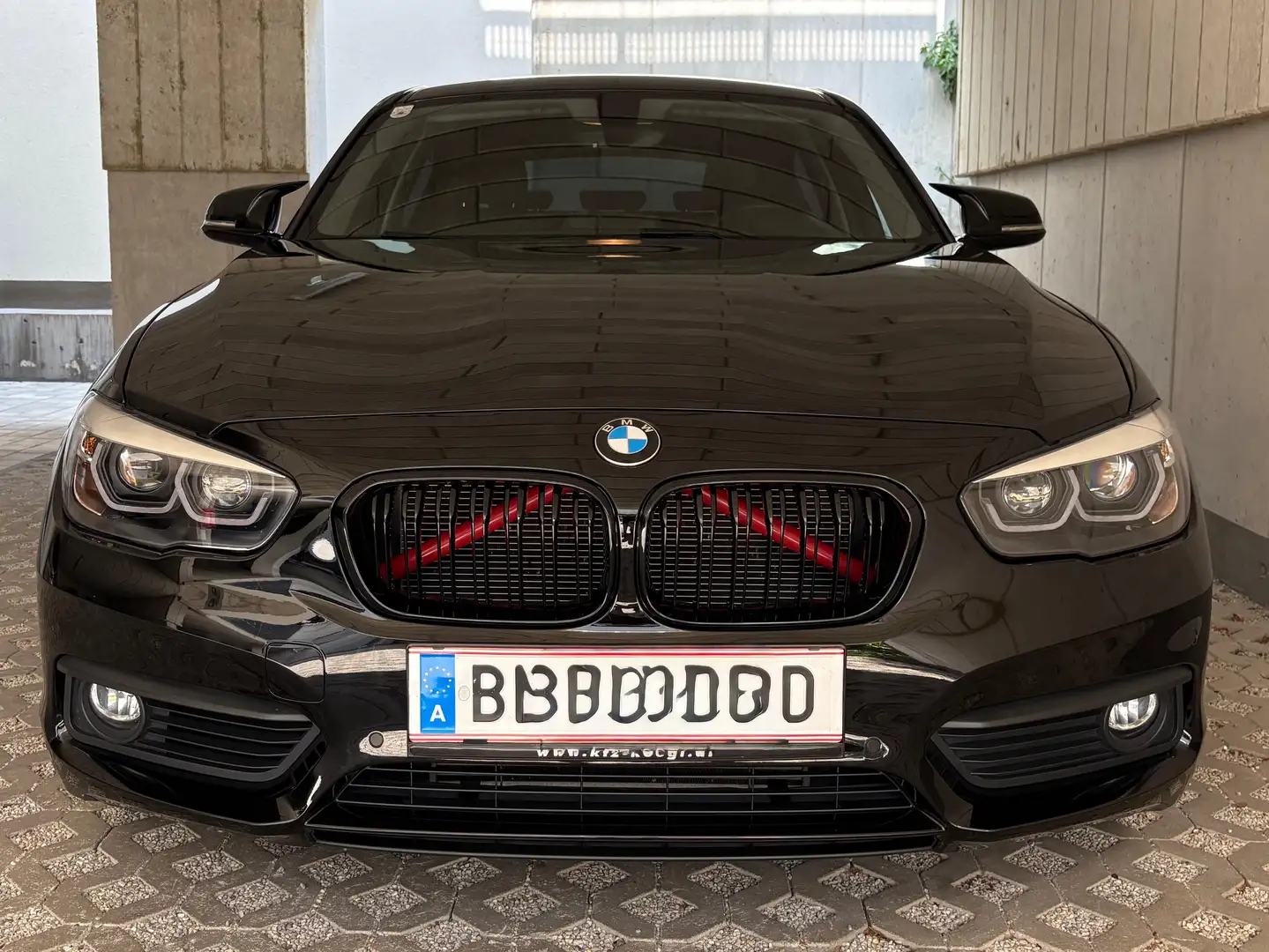 BMW 116 116i Advantage Stage 2 Tuning 170HP, 18" orig. BMW M-Sport Aluräder UNFALLFREI TOP-ZUSTAND Schwarz - 1