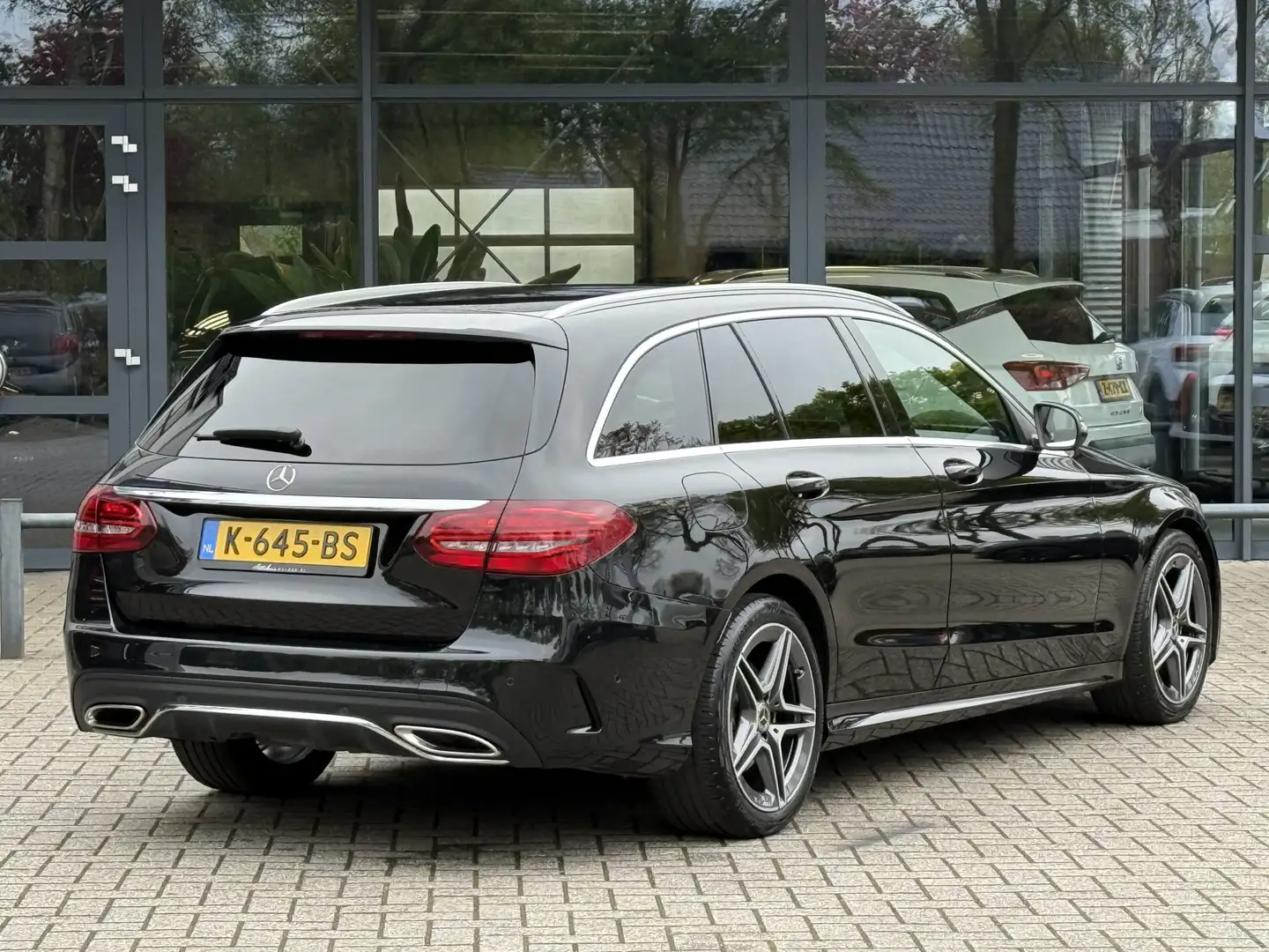 Mercedes-Benz C 200 Estate AMG Upgrade Automaat/Cruise/Trekhaak/Stoelv Zwart - 2