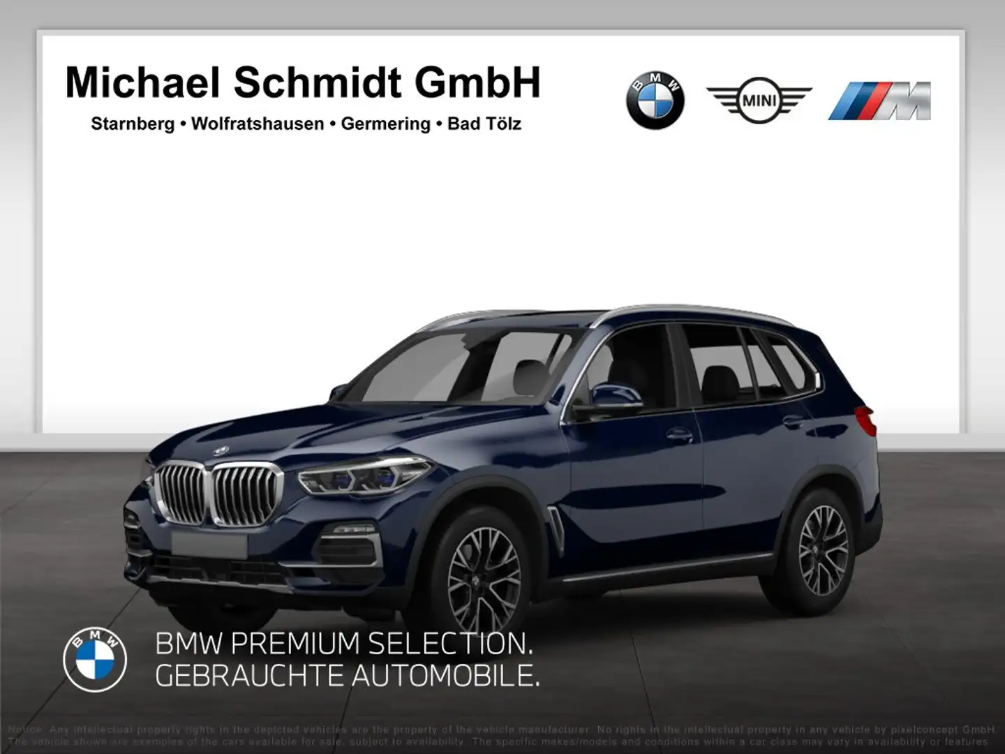 BMW X5 xDrive30d M Sportpaket HiFi DAB Standhzg. Schwarz - 1