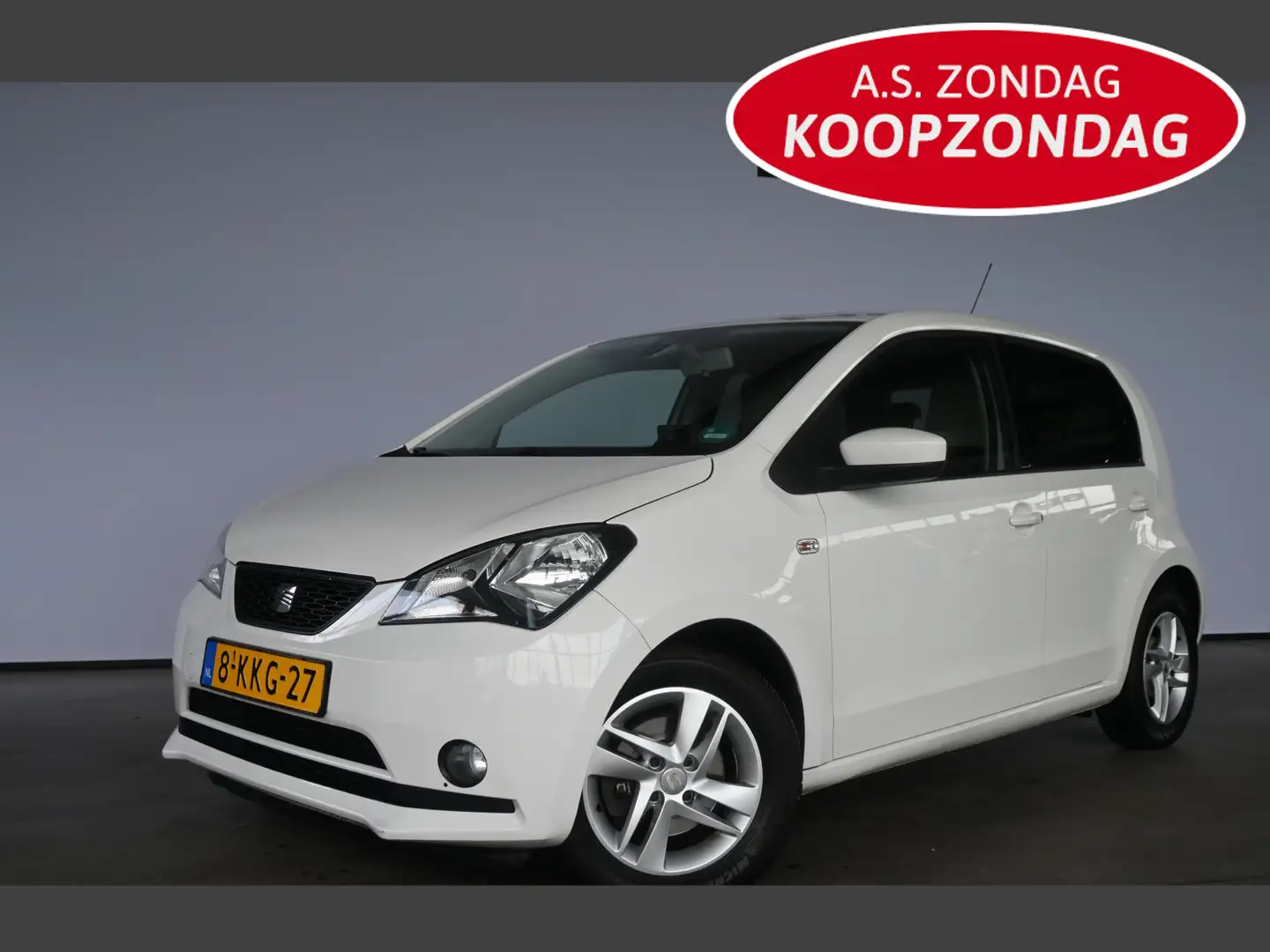 SEAT Mii 1.0 Chill Out Airco Elektrisch Pakket Navigatie Go Wit - 1