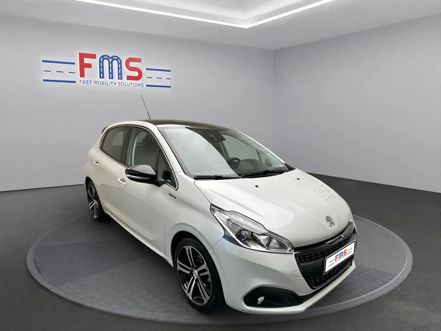 Peugeot 208 208 5p 1.2 puretech t GT Line s&s 110cv eat6 Weiß - 2