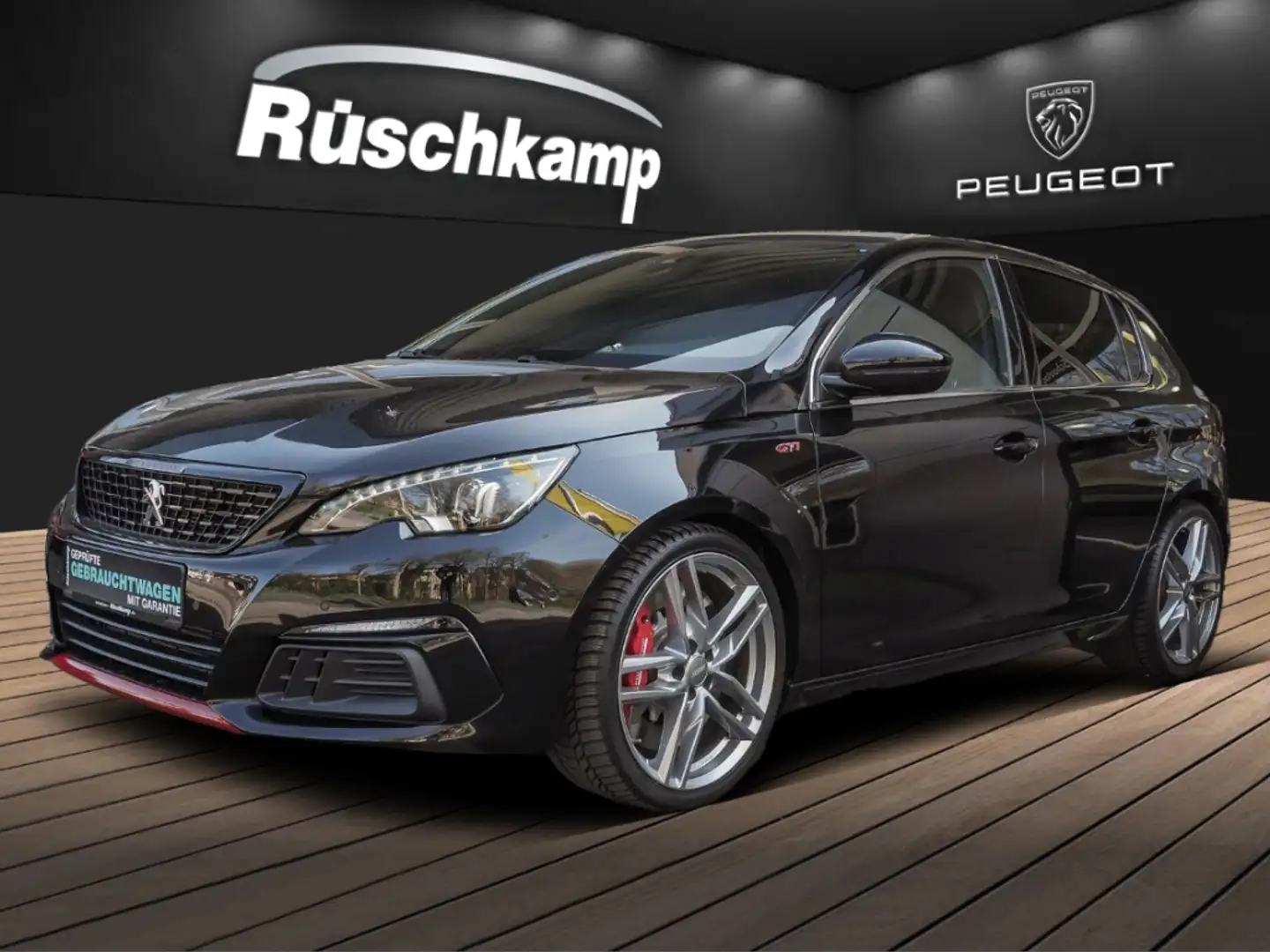 Peugeot 308 GTi 1.6 LED Rückkam Alcantara Navi SHZ 2-Zonen-Kli Negro - 1