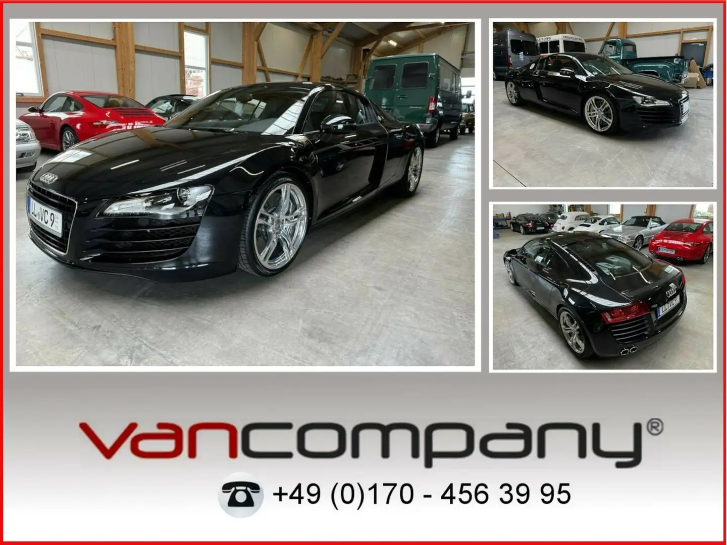 Audi R8 4.2 FSI V8 quattro Coupé makellos! Noir - 1