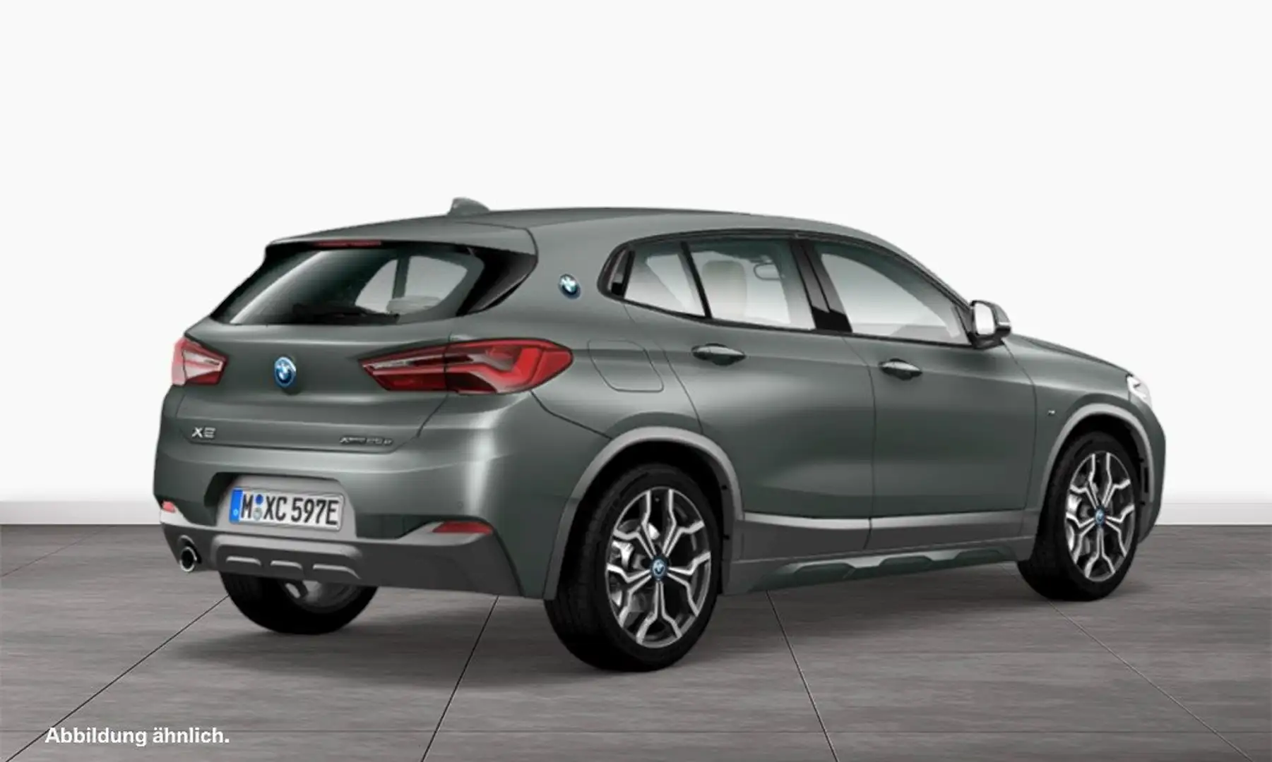 BMW X2 xDrive25e M SPORT X +FROZEN PURE GREY+ Leder Grau - 2