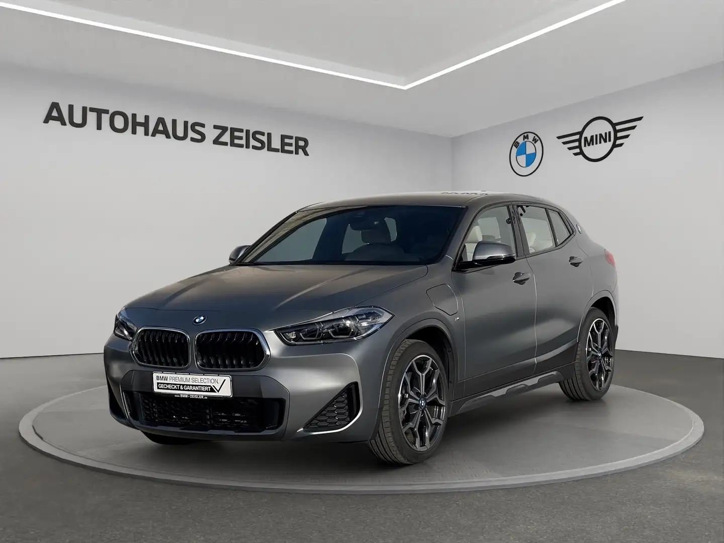 BMW X2 xDrive25e M SPORT X +FROZEN PURE GREY+ Leder Grau - 1