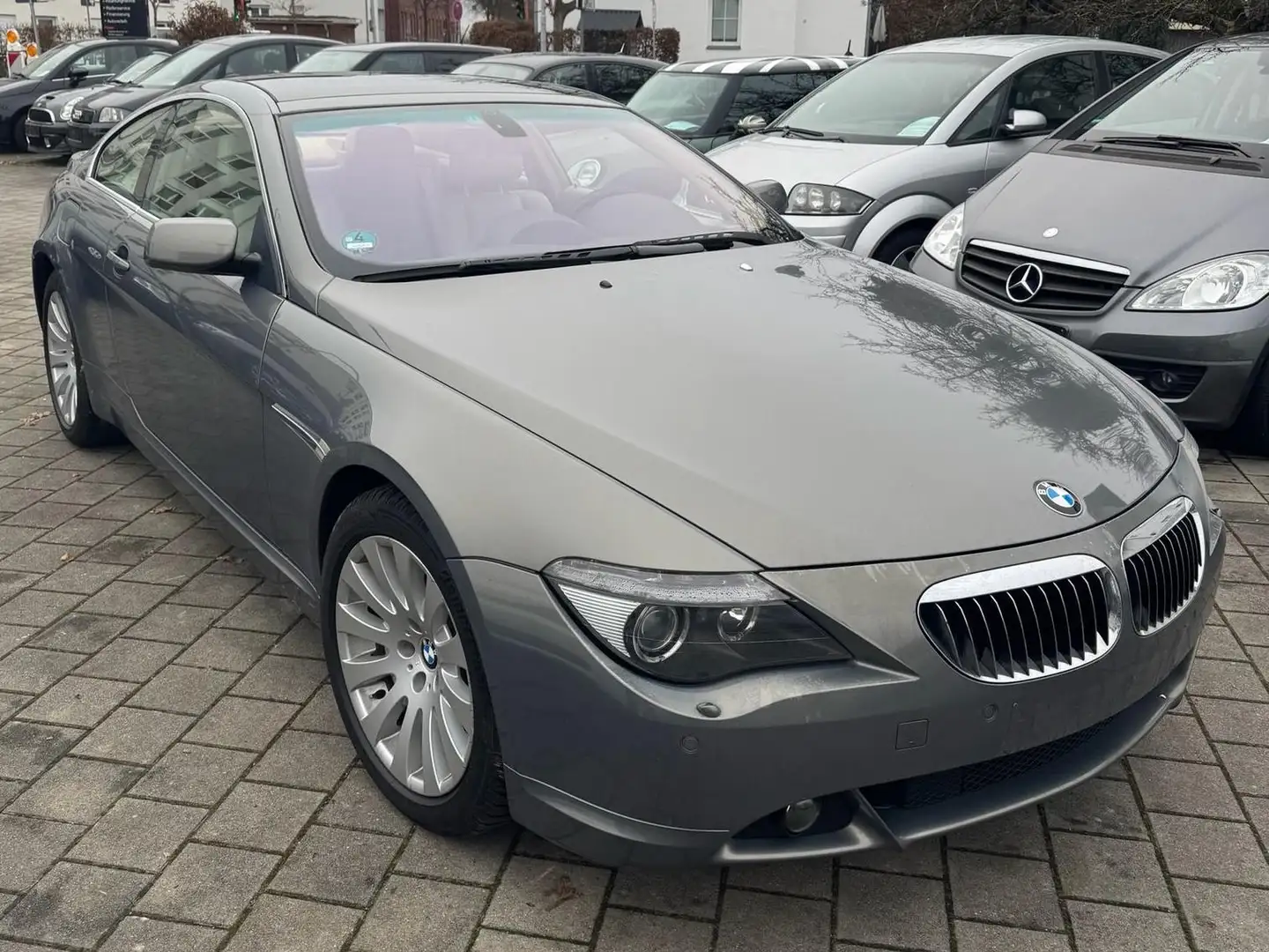 BMW 645 645 Coupé 2 Hand orig 82000 KM Gris - 1