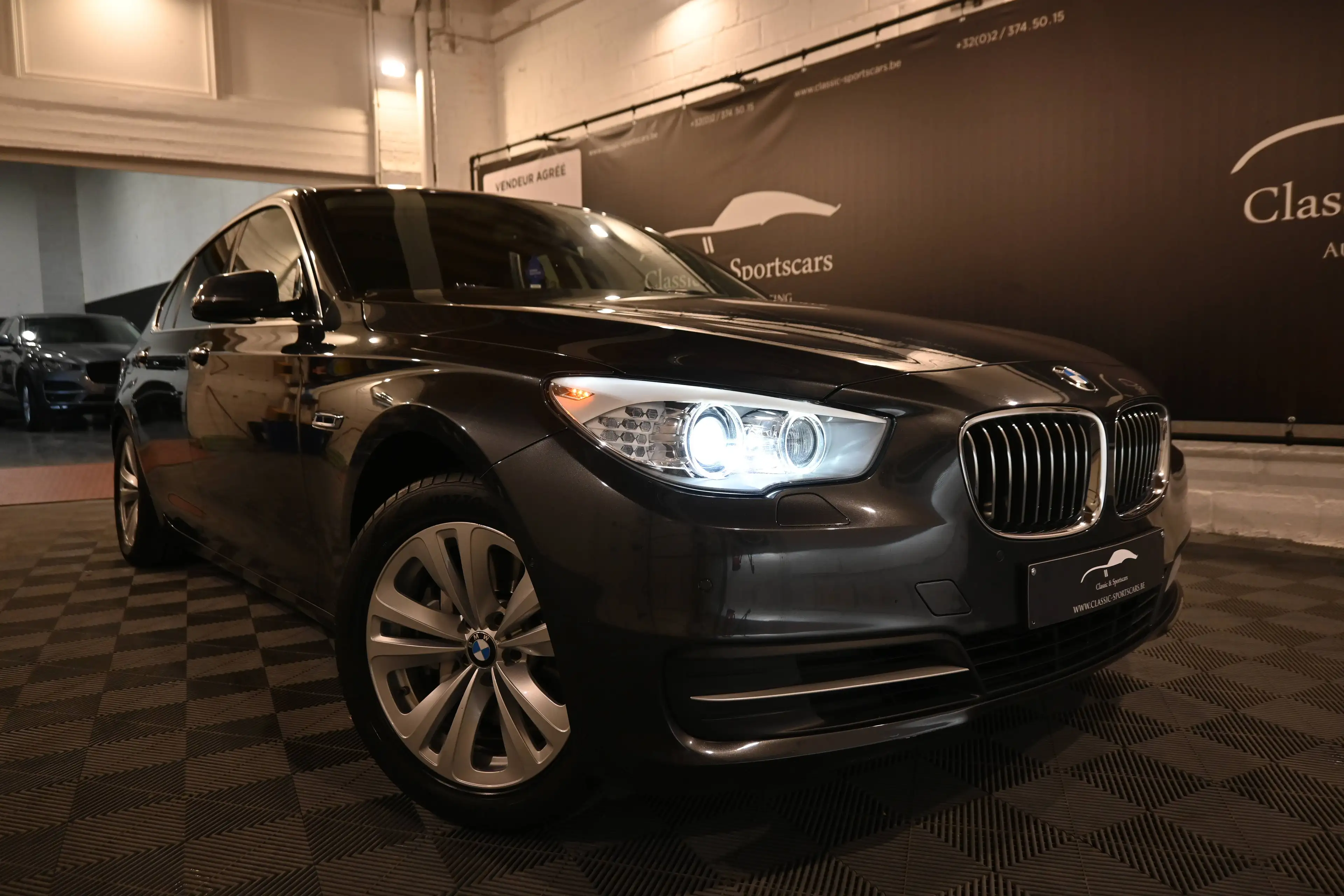 BMW 520 520 GT 520da GT / EURO 6b / CAMERA 360 / CUIR / GPS NAVIGATION / XENON / PDC !! — photo 2