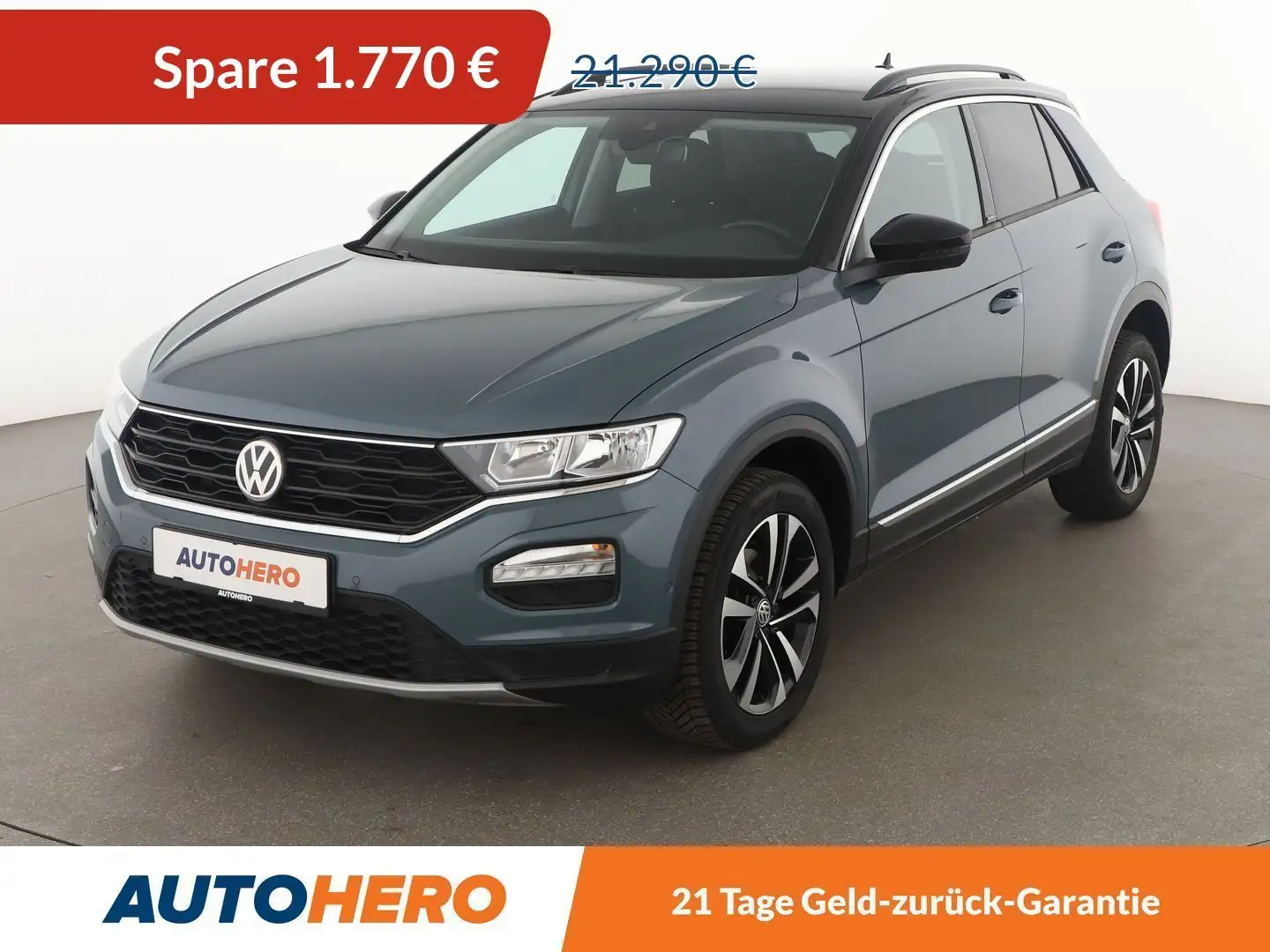 Volkswagen T-Roc 1.5 TSI ACT IQ.DRIVE *NAVI*ACC*PDC*SHZ*VC*KLIMA* Blau - 1