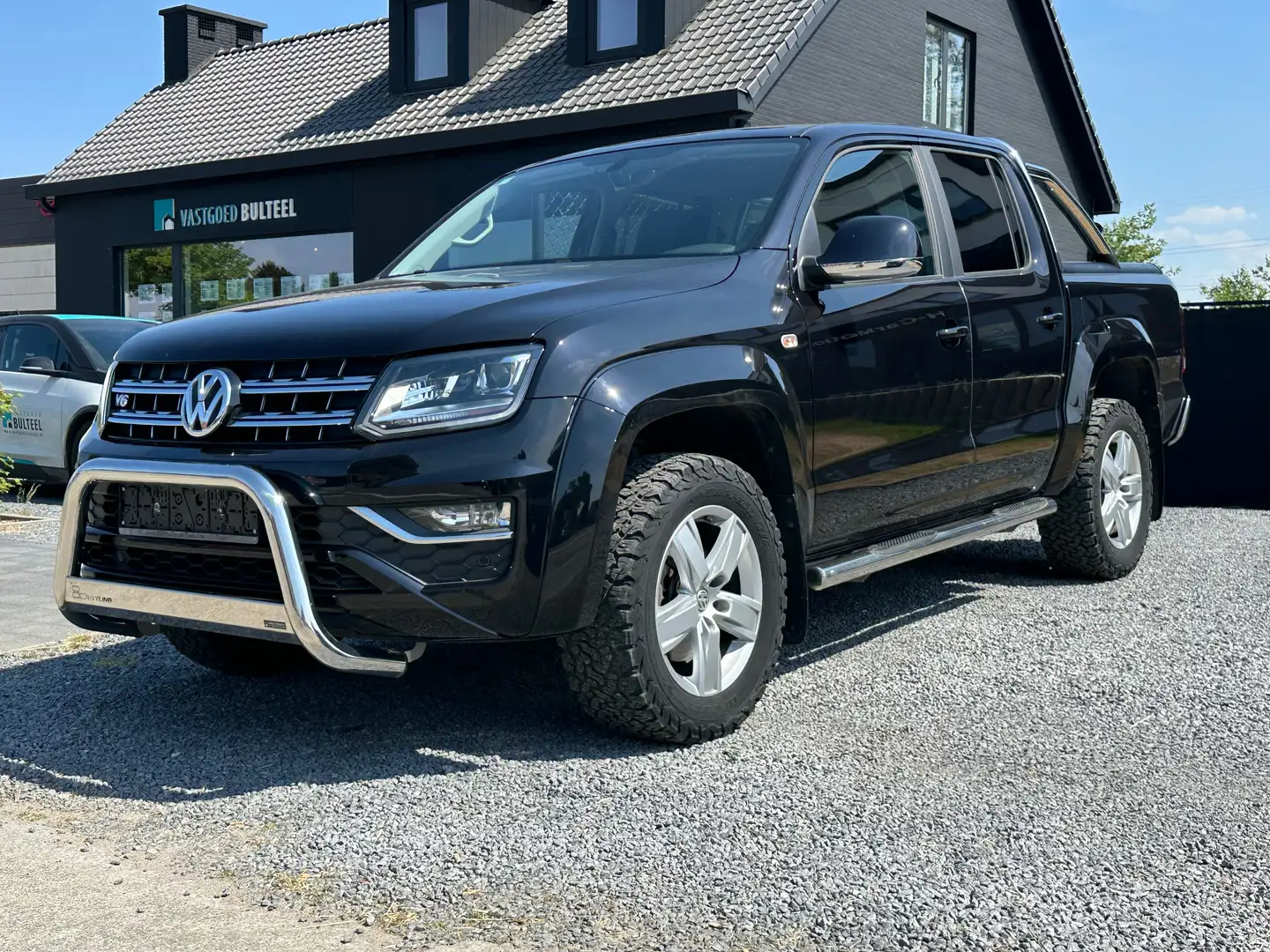 Volkswagen Amarok 3.0 V6 TDi 4Motion Highline *btw wagen* Zwart - 1