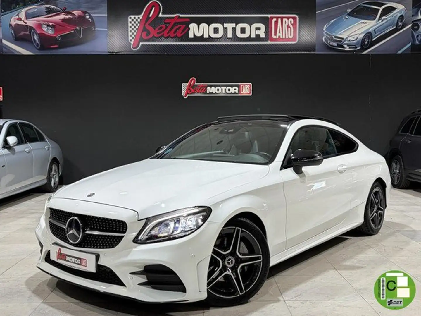 Mercedes-Benz C 220 Coupé 220d 9G-Tronic Blanco - 1
