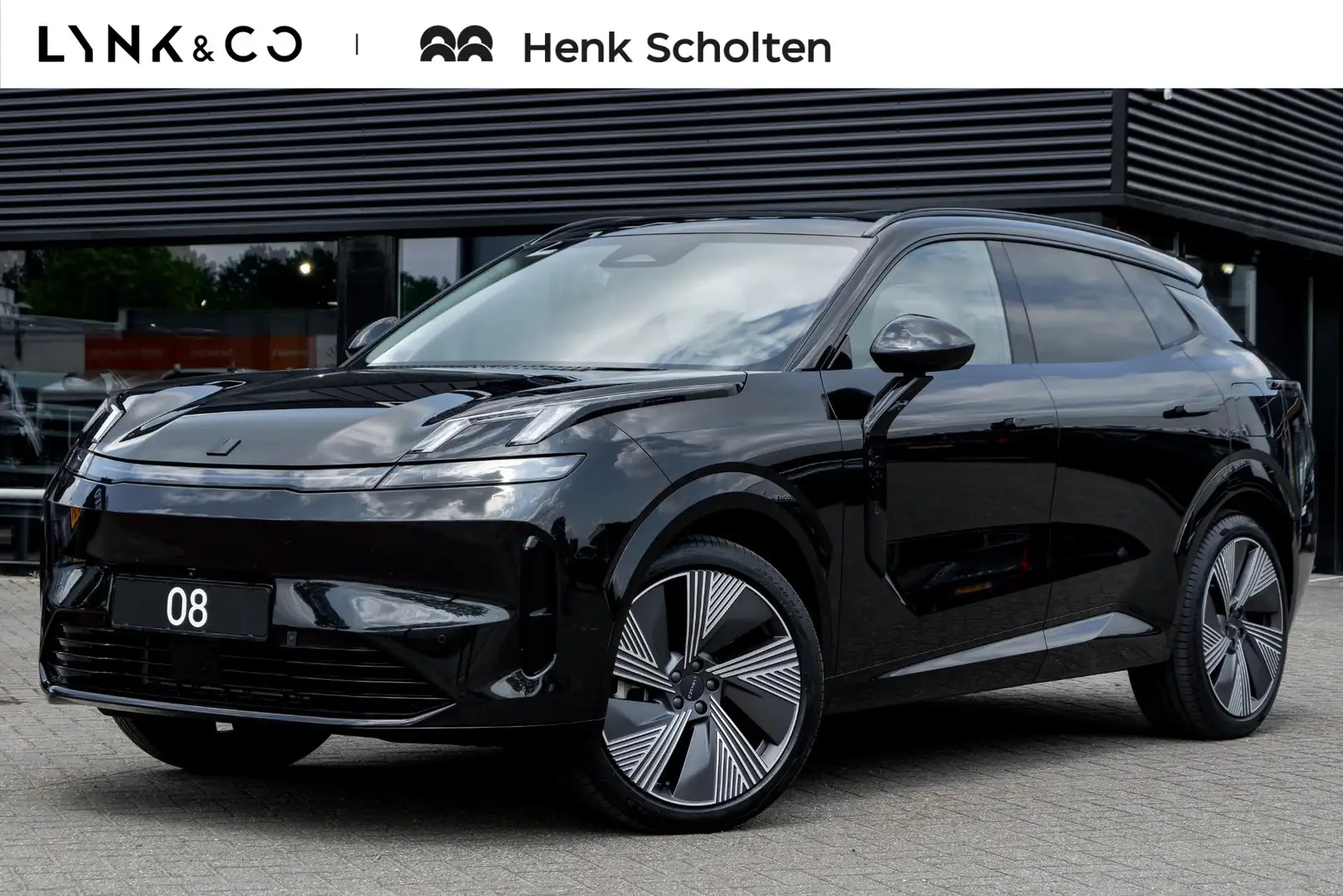 Lynk & Co 08 345PK More | 200km Hybride | Stoelmassage, Verwarm Noir - 1
