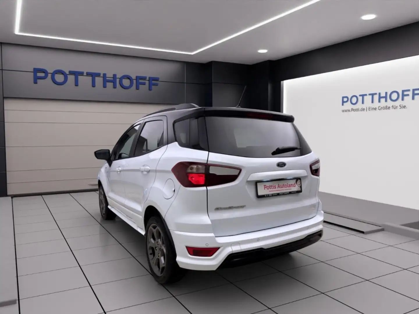 Ford EcoSport 1.0 EcoBoost ST-LINE LED GRA KLIMA Weiß - 2