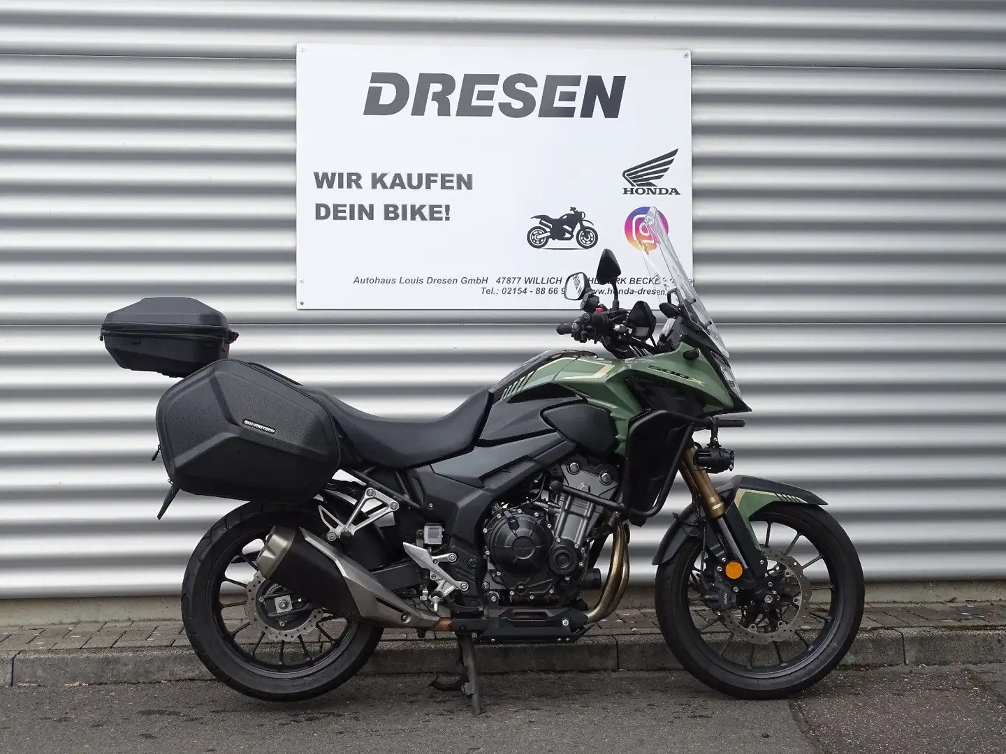 Honda CB 500 X ABS * 1. Hand * Viel Zubehör * Vert - 1