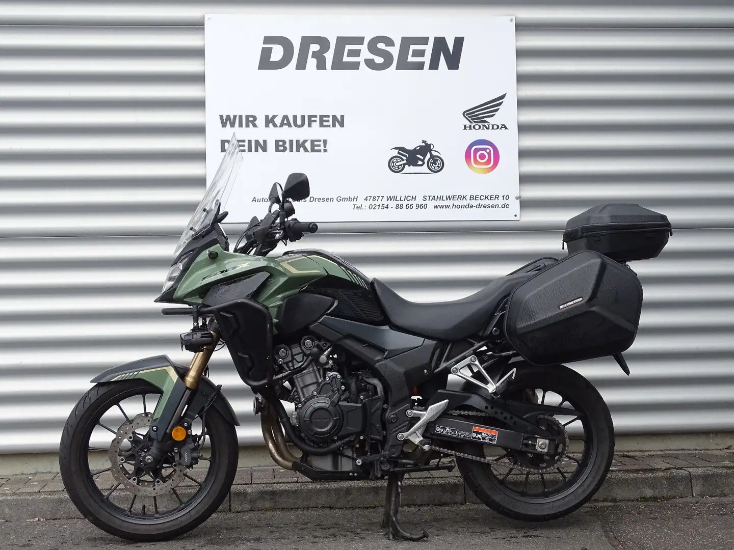 Honda CB 500 X ABS * 1. Hand * Viel Zubehör * Vert - 2
