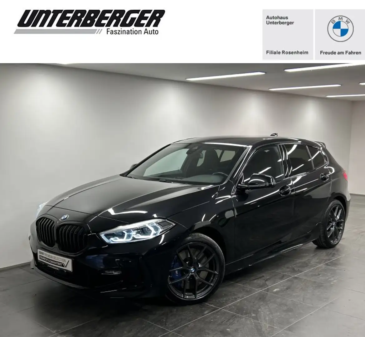 BMW 118 i M Sport Drivingass. Parkass. LED DAB Schwarz - 1