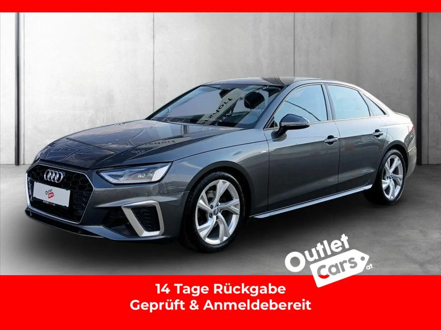 Audi A4 Limo. 35 TDI Aut. S-Line LED+NAVI+Sportp.+LM Grau - 1