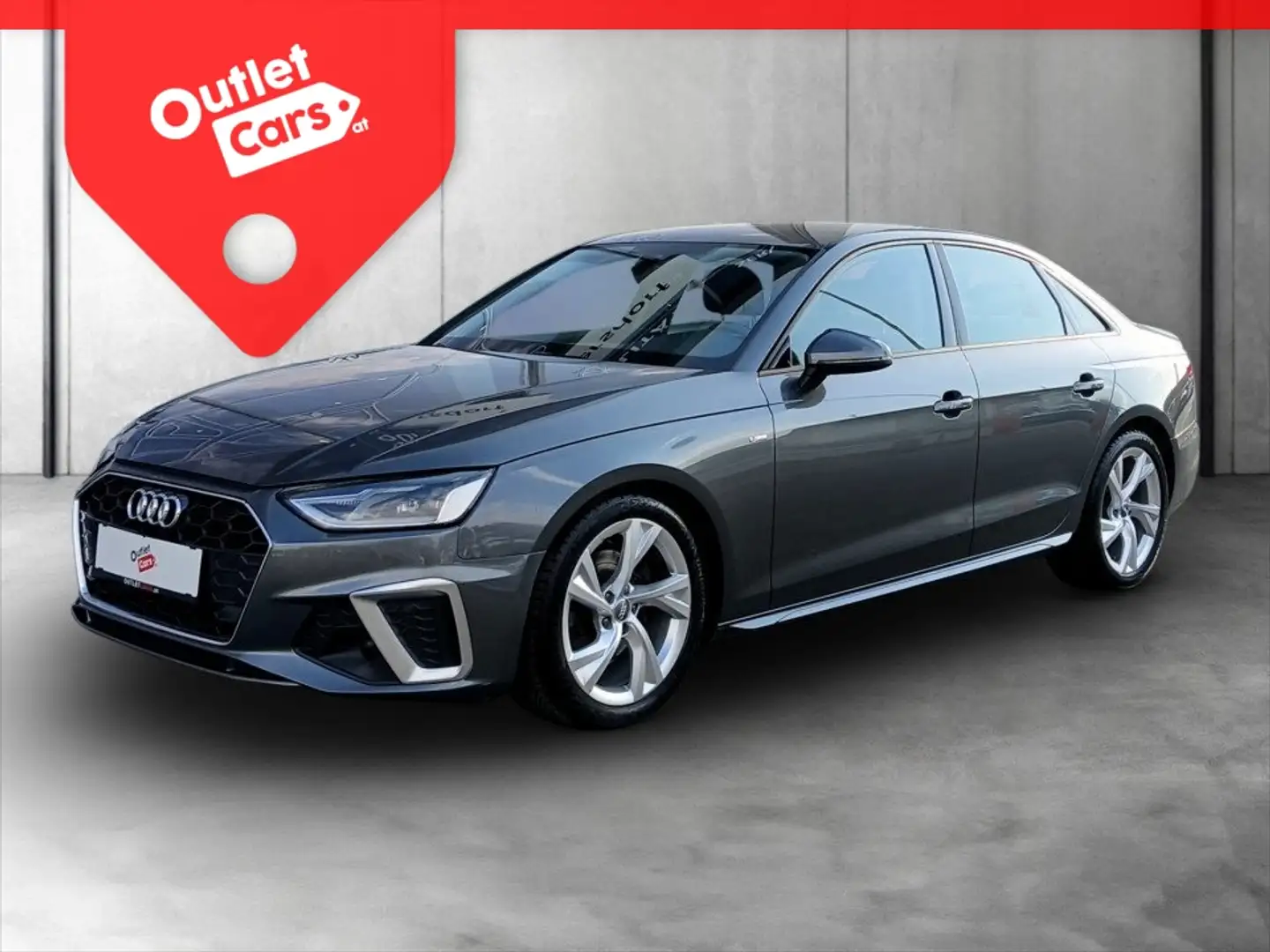 Audi A4 Limo. 35 TDI Aut. S-Line LED+NAVI+Sportp.+LM Grau - 1